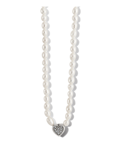 Meridian Zenith Heart Pearl Necklace JM7292