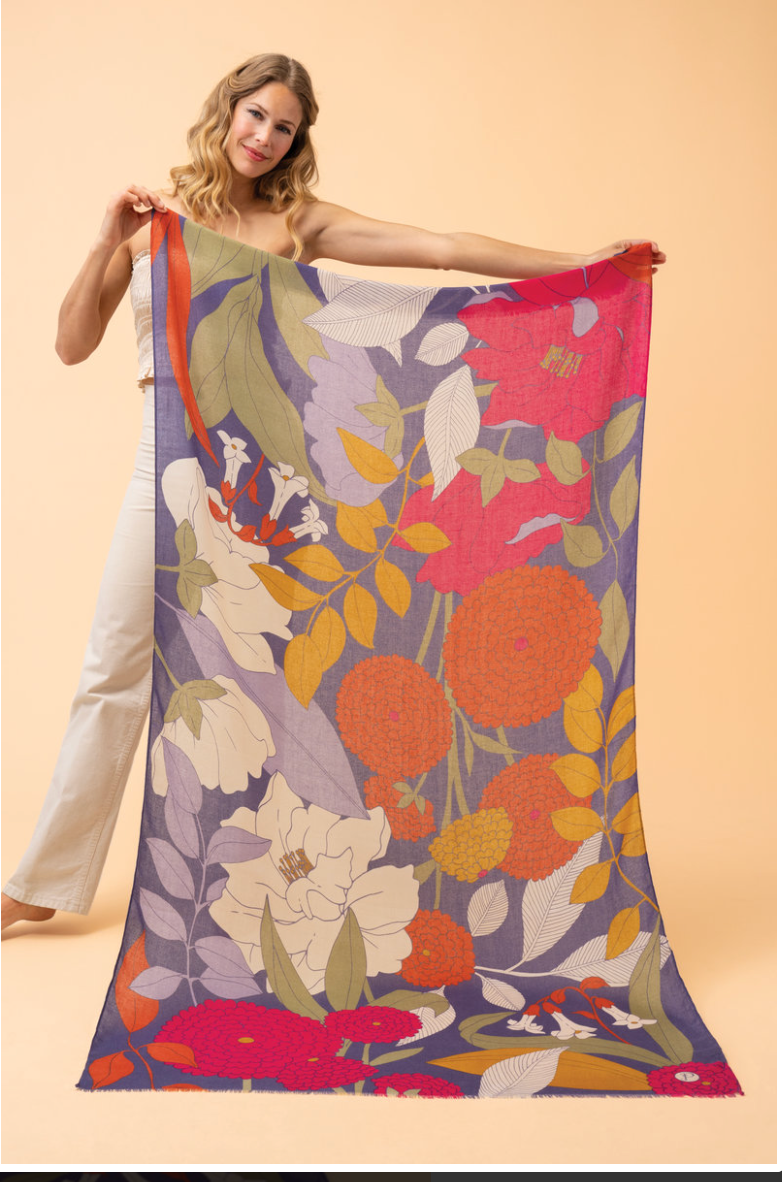 Floral Scarf ( Assorted Prints )