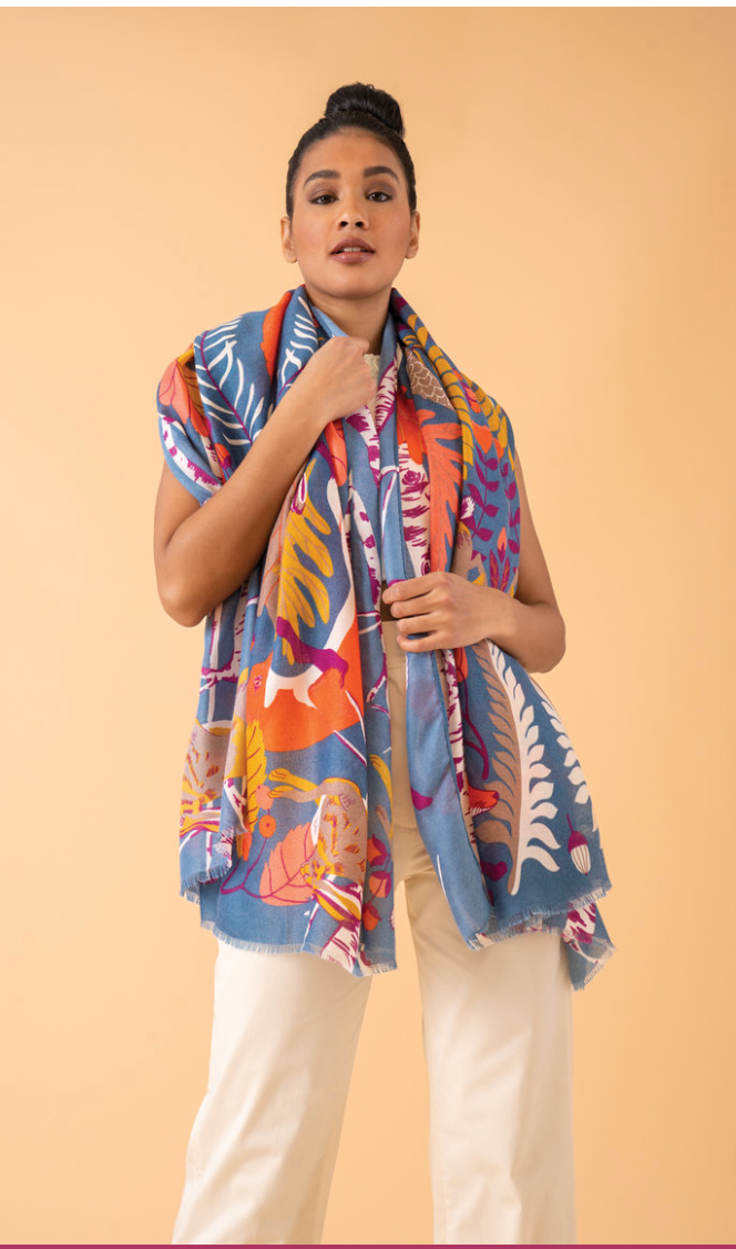 Floral Scarf ( Assorted Prints )