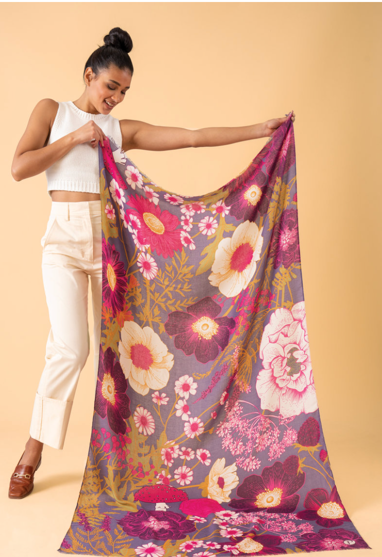 Floral Scarf ( Assorted Prints )