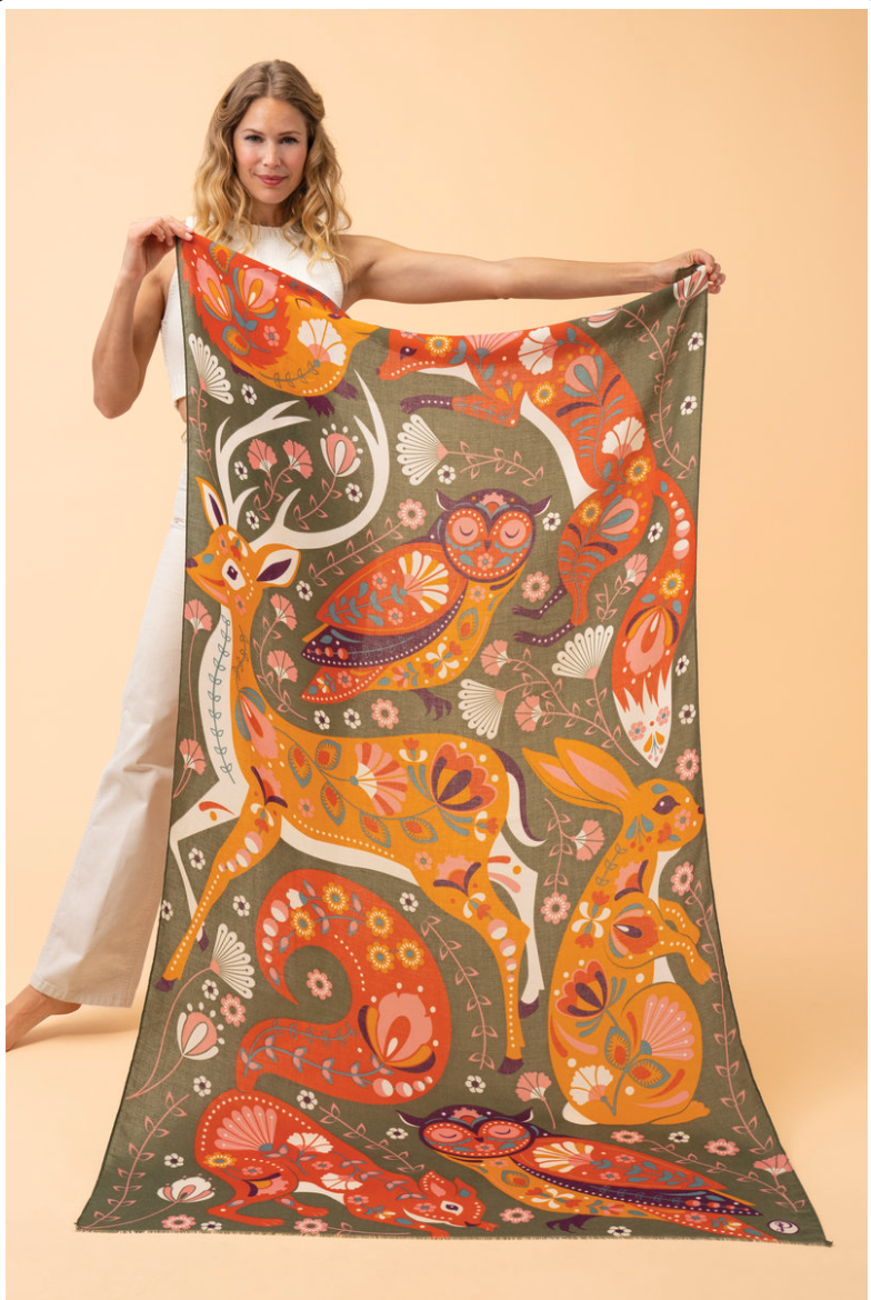 Floral Scarf ( Assorted Prints )