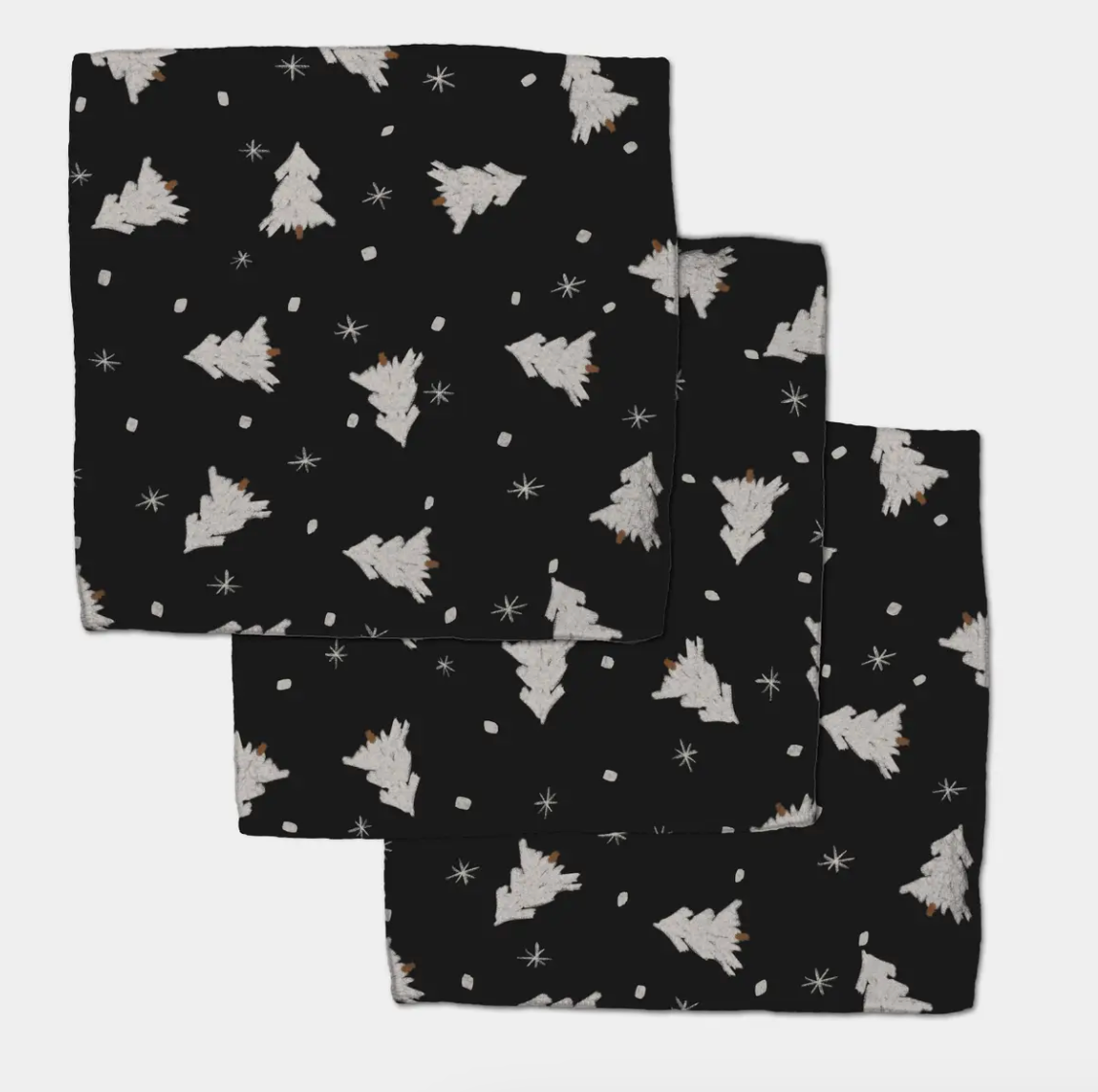 Geometry Dishcloth Set  ( Set of 3 ) 10 x10