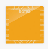 Neon Notes Dry Erase  4x4 ( Assorted )
