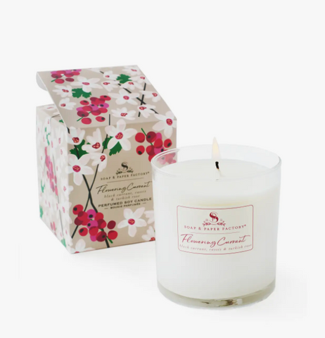 Flowering Currant Large Soy Candle 9.5 oz. 65 Hr. Burn Time