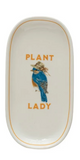 Stoneware Plate w/ Garden Image ( Assorted )