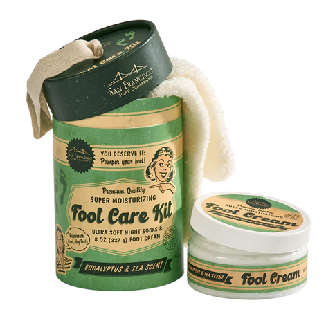 Foot Care Kit- Retro - (  Eucalyptus & Tea )
