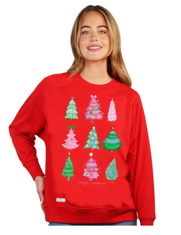 Crew Christmas Tree Sweater  C-23