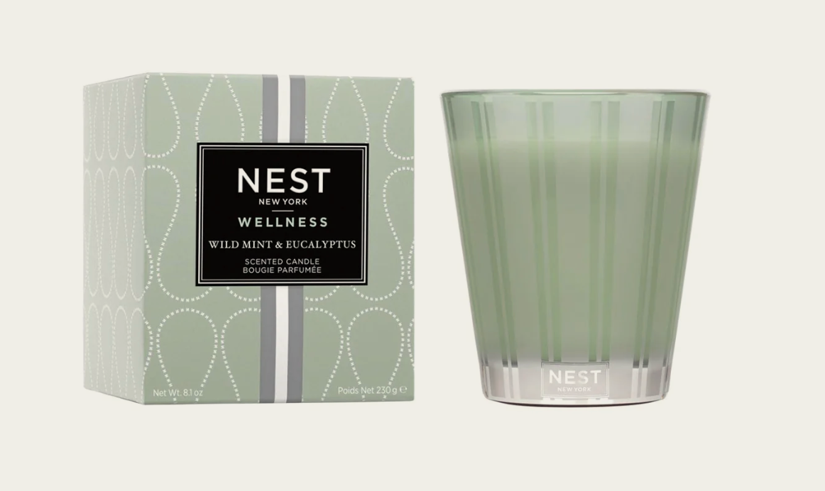 Wild Mint & Eucalyptus Classic Candle 8.1 oz. ( NOT SHIPPABLE )