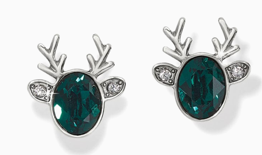 Reindeer Glitz Mini Post Earrings ( J22393)*