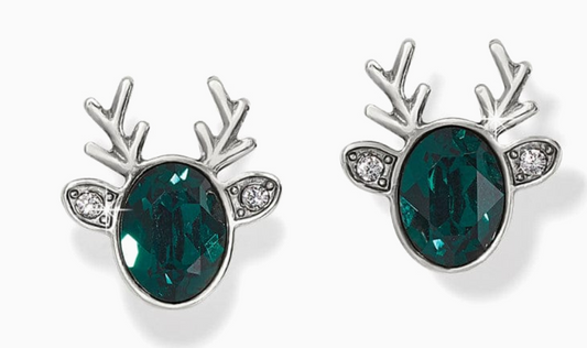 Reindeer Glitz Mini Post Earrings ( J22393)*