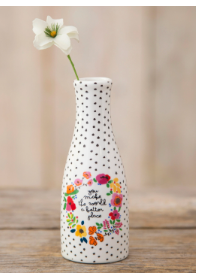 Happy Mini Flower Vases ( Assorted )