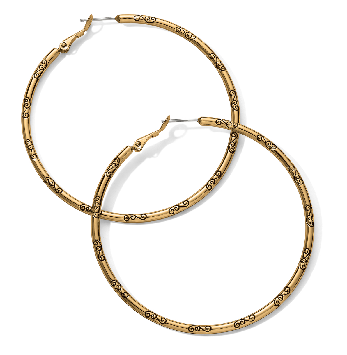 JA9915 Grande GP Hoop Charm Earrings*