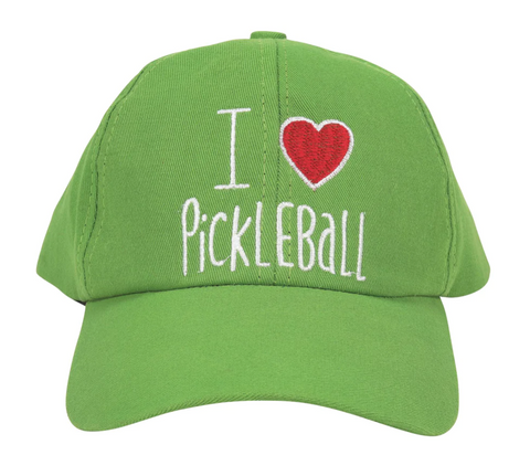 I Heart Pickleball Hat