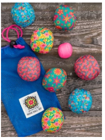 Indoor Neoprene Bocce Ball Set - Multi