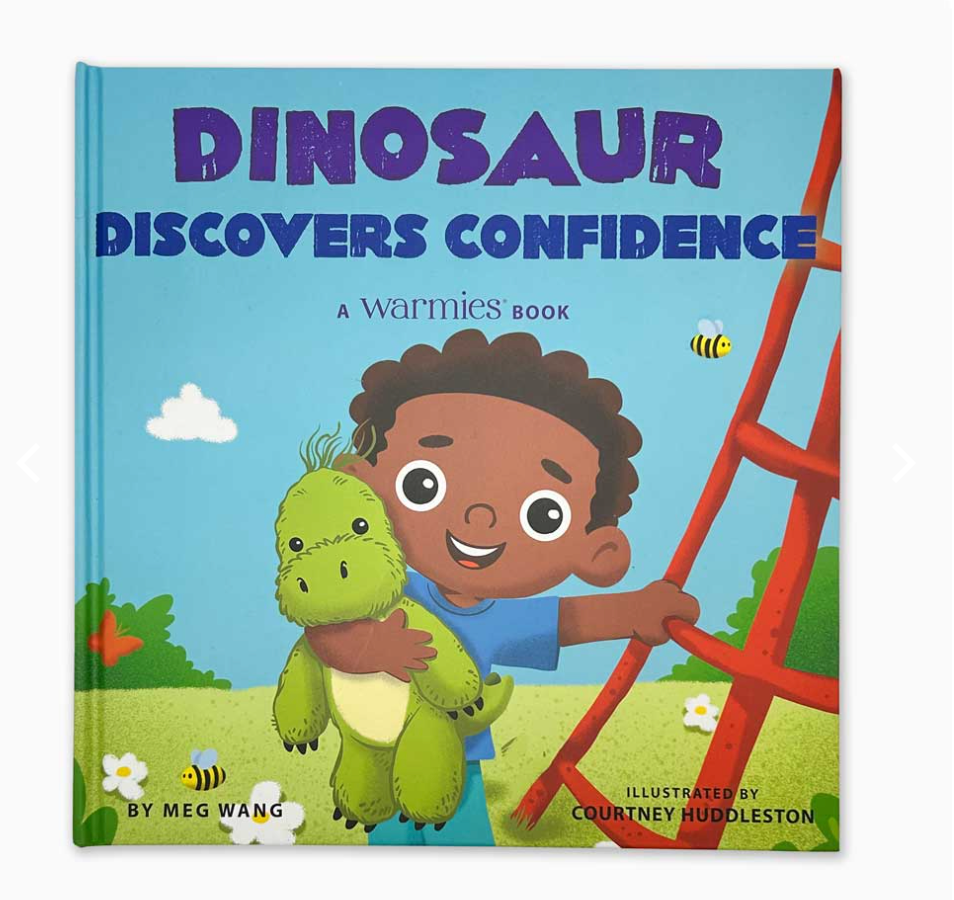 Warmies Dinosaur Discovers Confidence Book