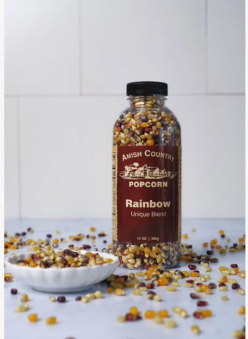 Rainbow Popcorn 14oz. Bottle