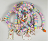 Easter Bunny Fun Charm Bracelet Stackable