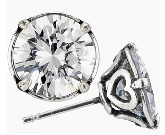 Brilliance 10MM Post Earrings. JE154D*