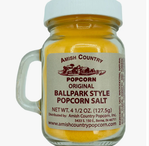 Bottle of Ballpark-Style Popcorn Salt 4.5oz.