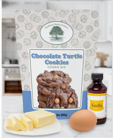 Chocolate Turtle Cookie Mix 24oz. ( MIO )