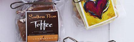 Valentines Southern Pecan Toffee Bag 3oz. (25)