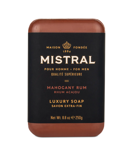 Mahogany Rum Luxury Bar Soap 8.8 oz.