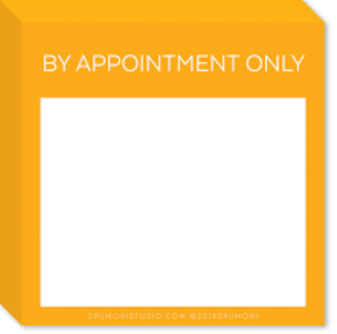 By Appointment Only (memo sticky pads)