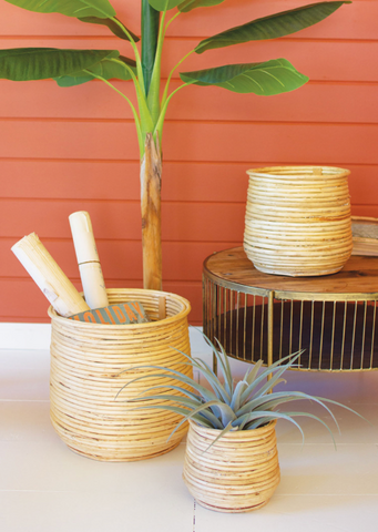 Woven Willow Planter