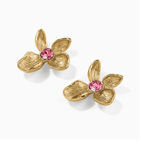 Everbloom Gold Post Earrings (JA9890)