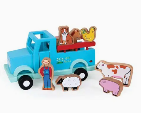 Down on the Farm Magnetic Truck by Jack Rabbit Creations