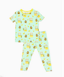 Lemonade Stand & Honey Bear Footie / Pajama Set