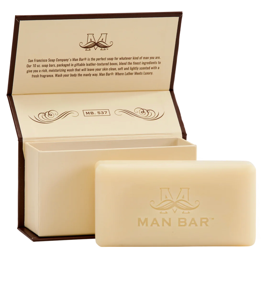 Revitalizing Man Bar ( Exotic Musk +Sandalwood ) 10 oz.