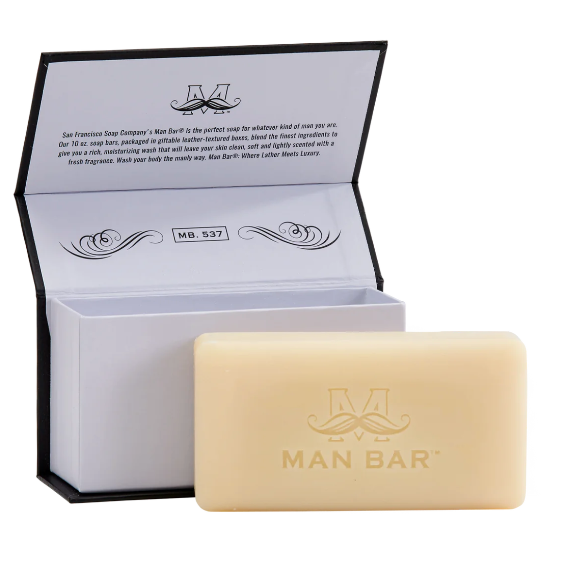 Moisturizing Man Bar ( Midnight Amber ) 10 oz.