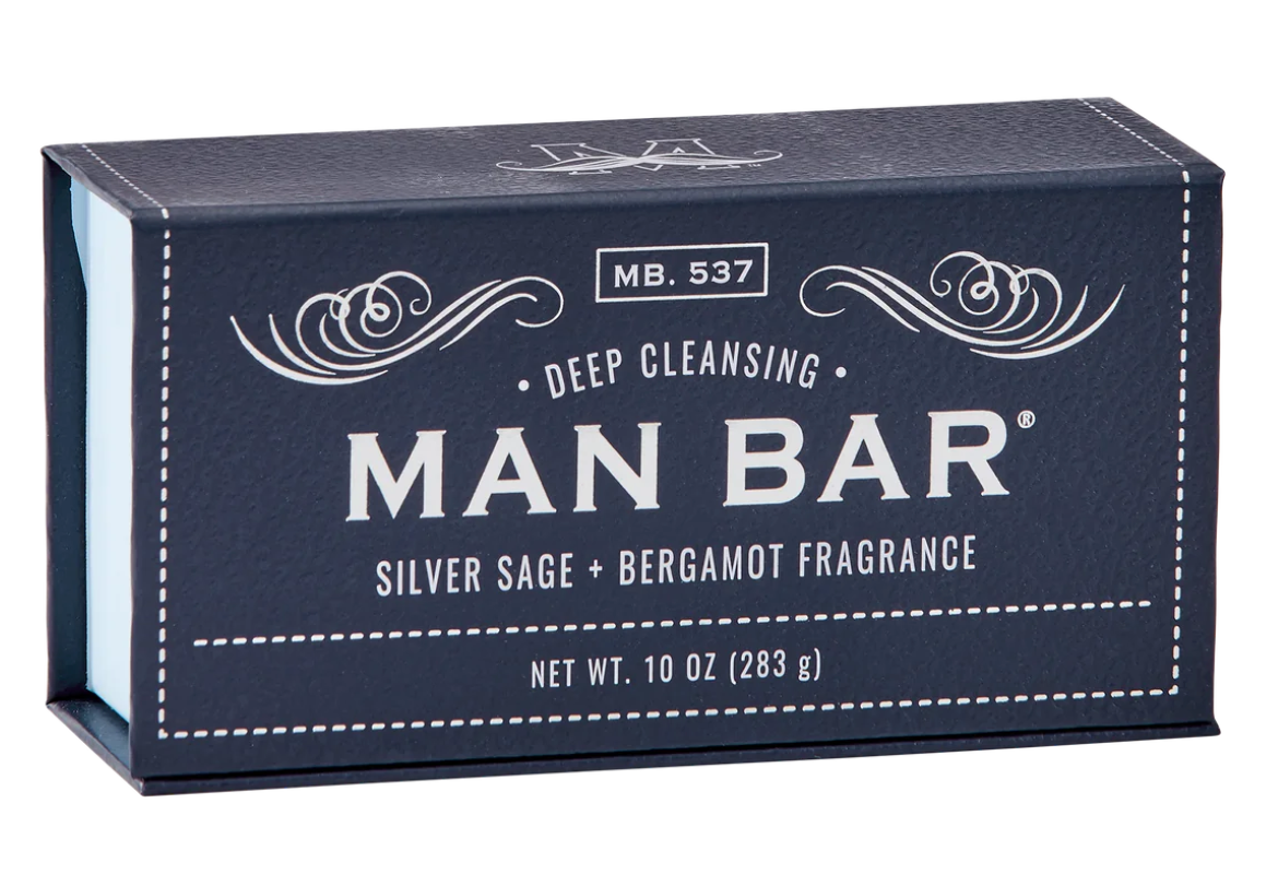 Deep Cleansing Man Bar ( Silver Sage + Bergamot ) 10 oz.