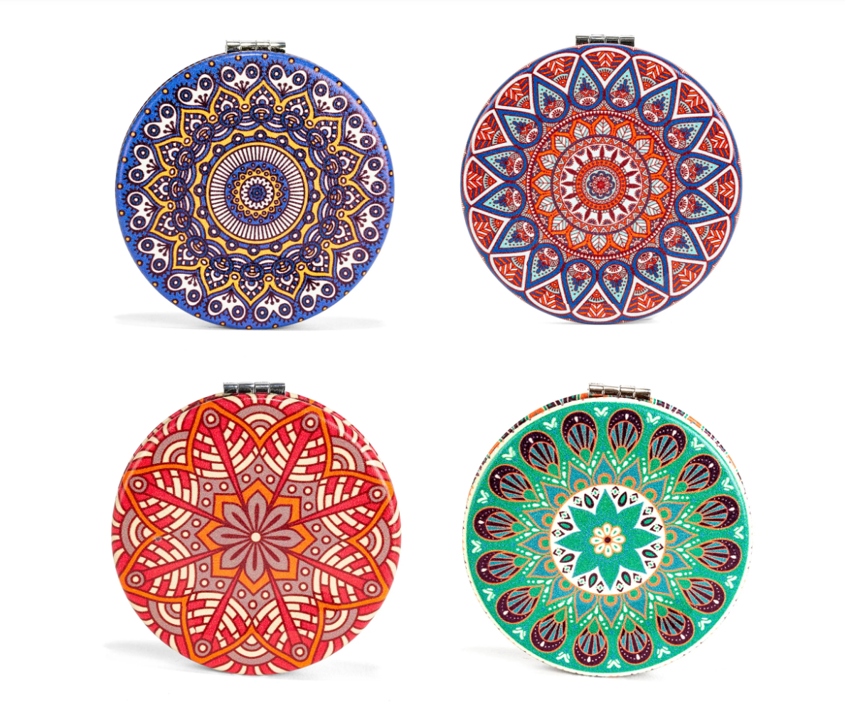 Mandala Purse Mirror ( Assorted )