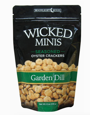 Wicked Minis Garden Dill Oyster Crackers  6 oz.