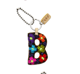 Black Felt Alphabet Charm (Assorted )
