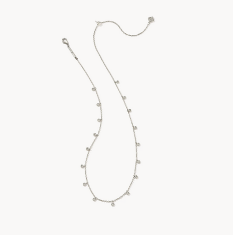 Amelia Chain Necklace in Silver