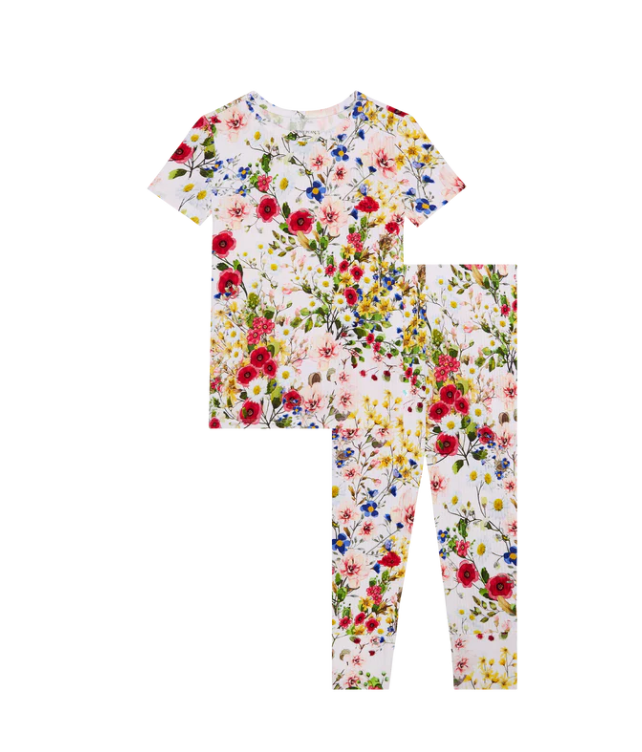 Barbara Short Sleeve Basic Pajama Set