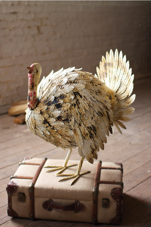 Gobble Gobble Turkey White