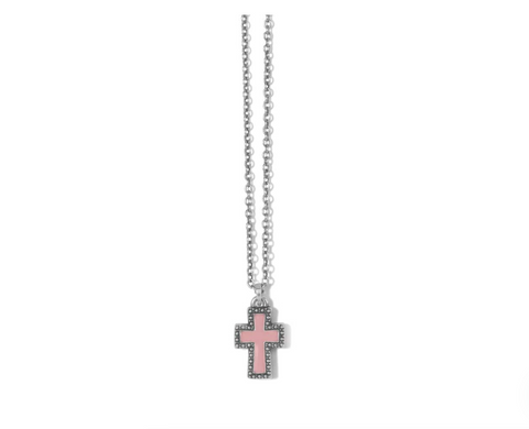 Dazzling Cross Petite Necklace JM604B