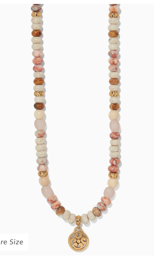 Contempo Playa Rosa Necklace  JM7560*