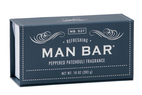 Peppered Patchouli Fragrance Man Bar  10 oz.