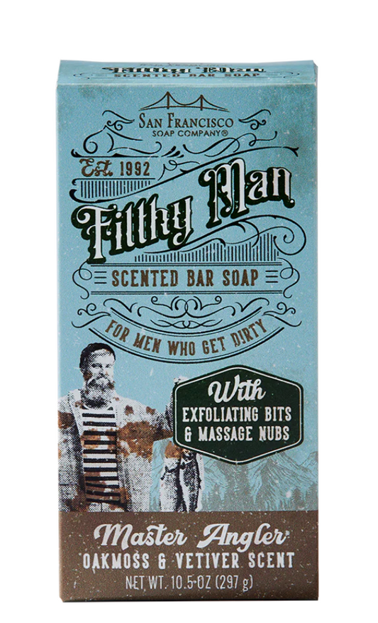 FILTHY MAN Bar Soap 10.5oz. (  Oakmoss & Vetiver )