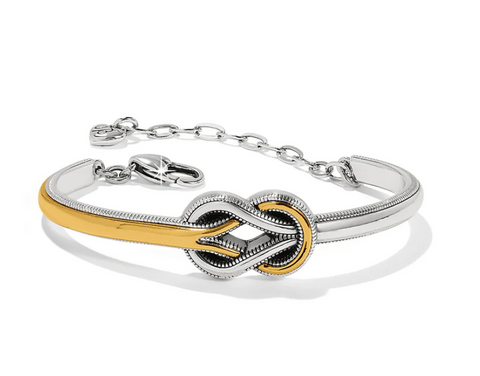 Interlok Harmony Two Tone Bar Bracelet JF0178