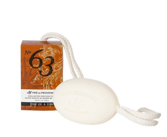 No.63 Men's Soap On A Rope  7oz.
