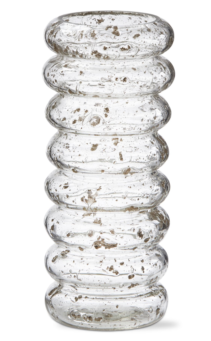 bubble pebble glass vase