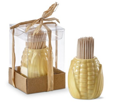 corn toothpick holder