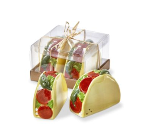 Tacos Salt & Pepper Set of 2