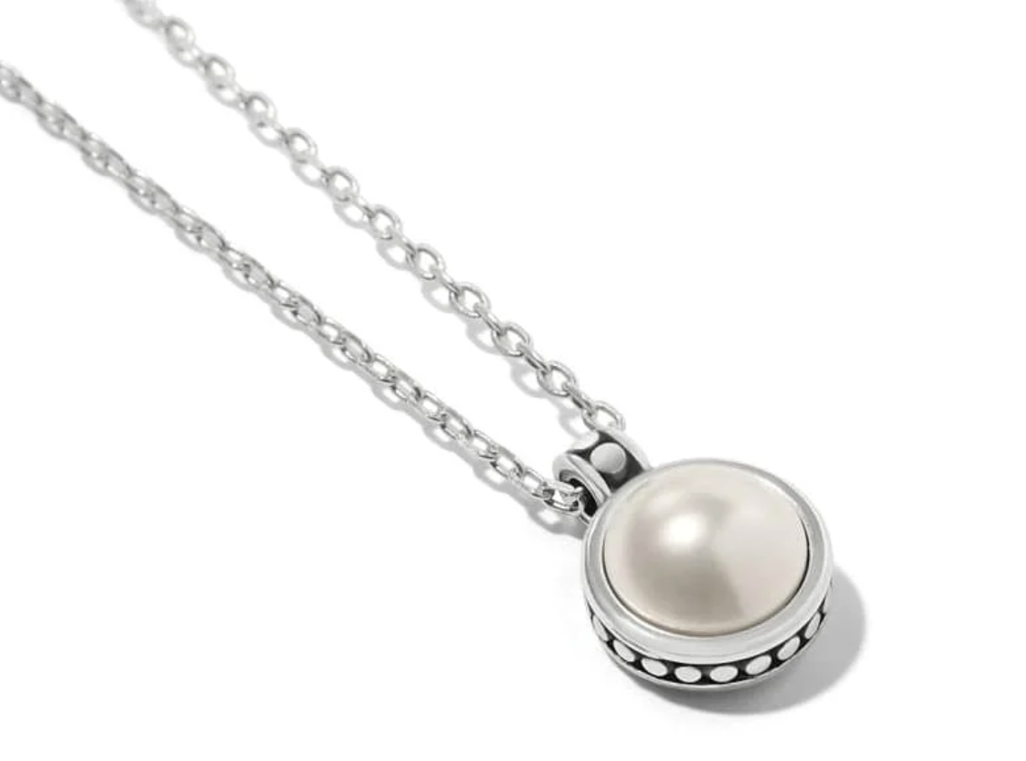 Pebble Dot Pearl Short Necklace JM7425*